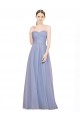 Sleeveless Light Sky Blue Low Back A-Line Sweetheart Formal Dress / Bridesmaid Dress Lincoln