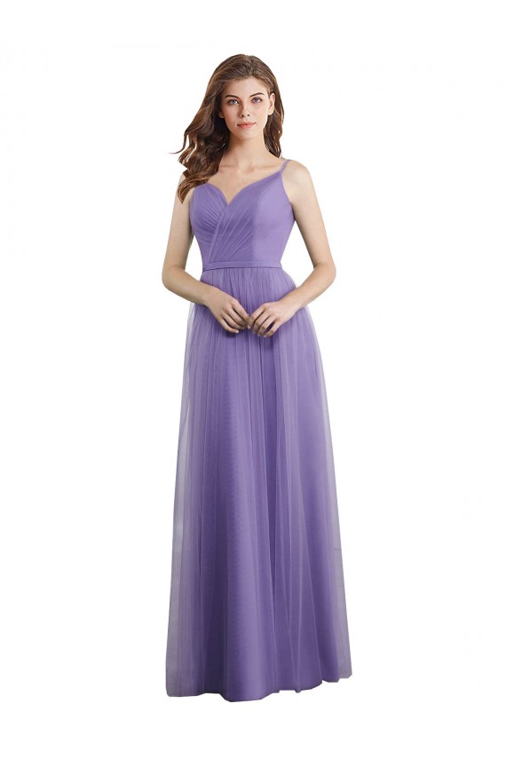 Sleeveless V-Back A-Line Sweetheart Formal Dress / Bridesmaid Dress Lincoln