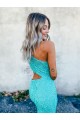 Sleeveless Shown Color Mermaid One Shoulder Prom Dresses Lincoln