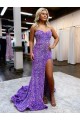 Sleeveless Lavender A-Line Sweetheart Homecoming Dress Lincoln