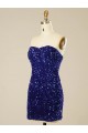 Sleeveless Shown Color Sheath Sweetheart Prom Dress Lincoln