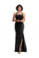 Sleeveless Black Low Back Mermaid Halter Neck Formal Evening Gown / Prom Dress / Bridesmaid Dress Lincoln